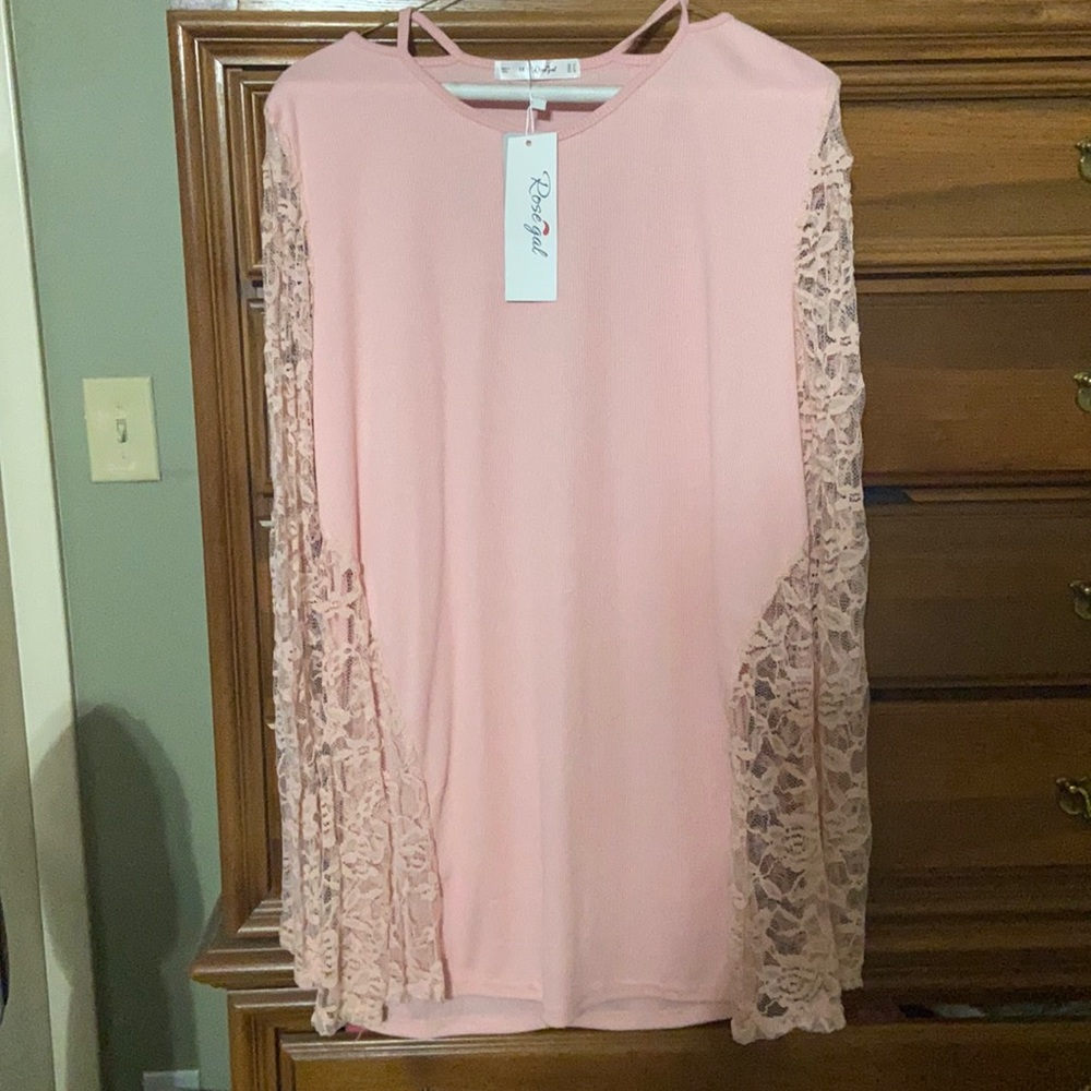 Cute too with lace accents. New with tags